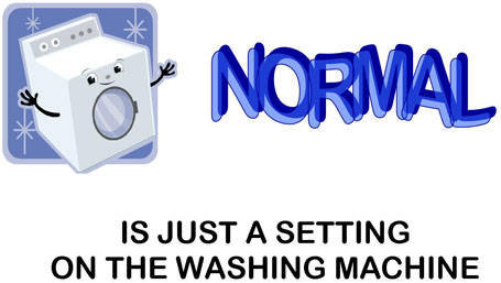 Normal is just a setting on the washing machine